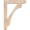 Ekena Millwork Legacy Craftsman Smooth Bracket w/ Offset Brace, Douglas Fir, 5 1/2"W x 24"D x 32"H BKT0604X24X32LEC04SDF - alternate 3
